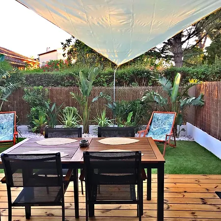 Apartment Standing Avec Jardin, Clim, Wifi, Proche Des Plages